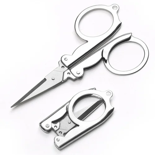 

Portable Mini Folding Scissors Can Be Used As A Key Chain Decoration Fashion Gadget