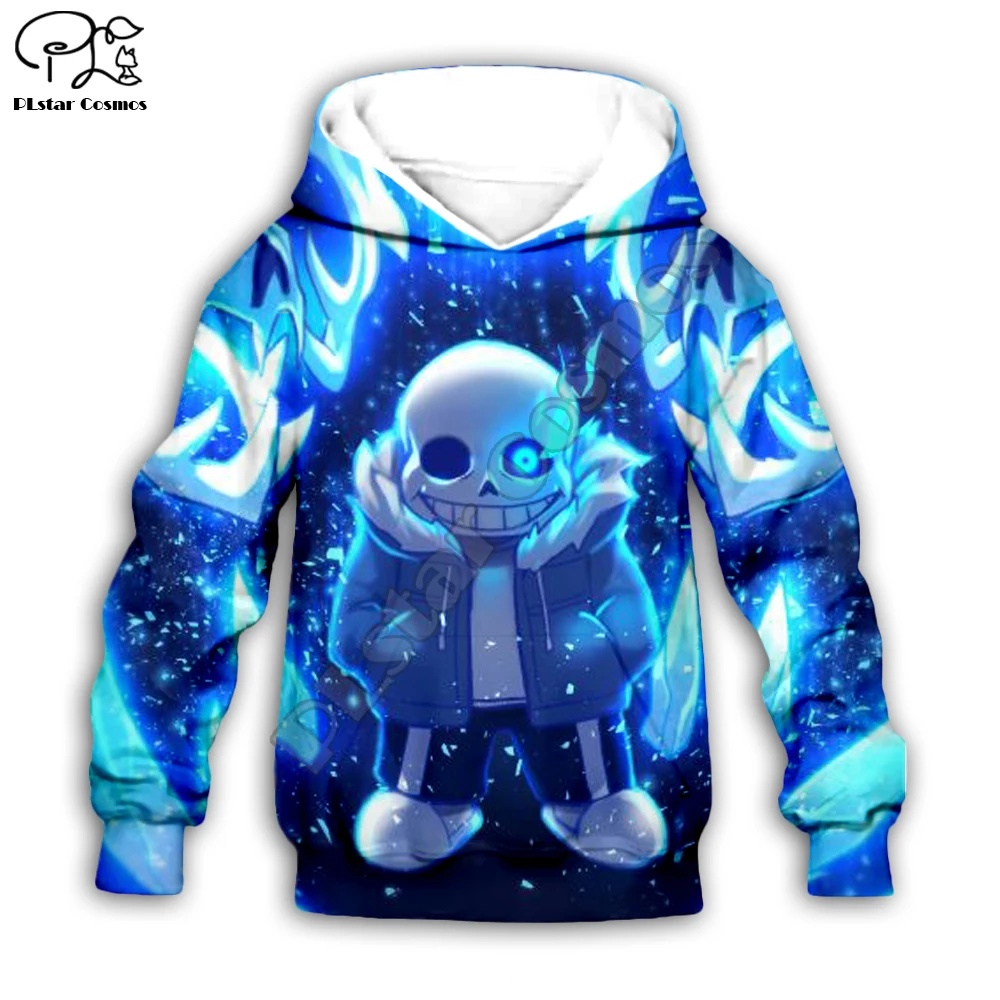 Детская ткань Undertale Sans Game 3d толстовки/свитшот для мальчиков мультфильм Горячий