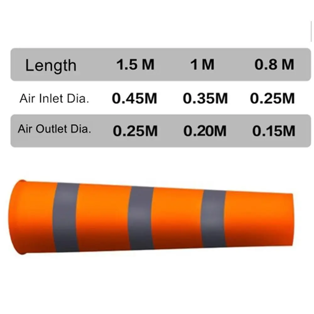 

Outdoor Use Flag Windsock Garden Bag Reflective Belts Measurement For Airport Dropshipping Rip-stop Lawn Aviation Patio F9V0