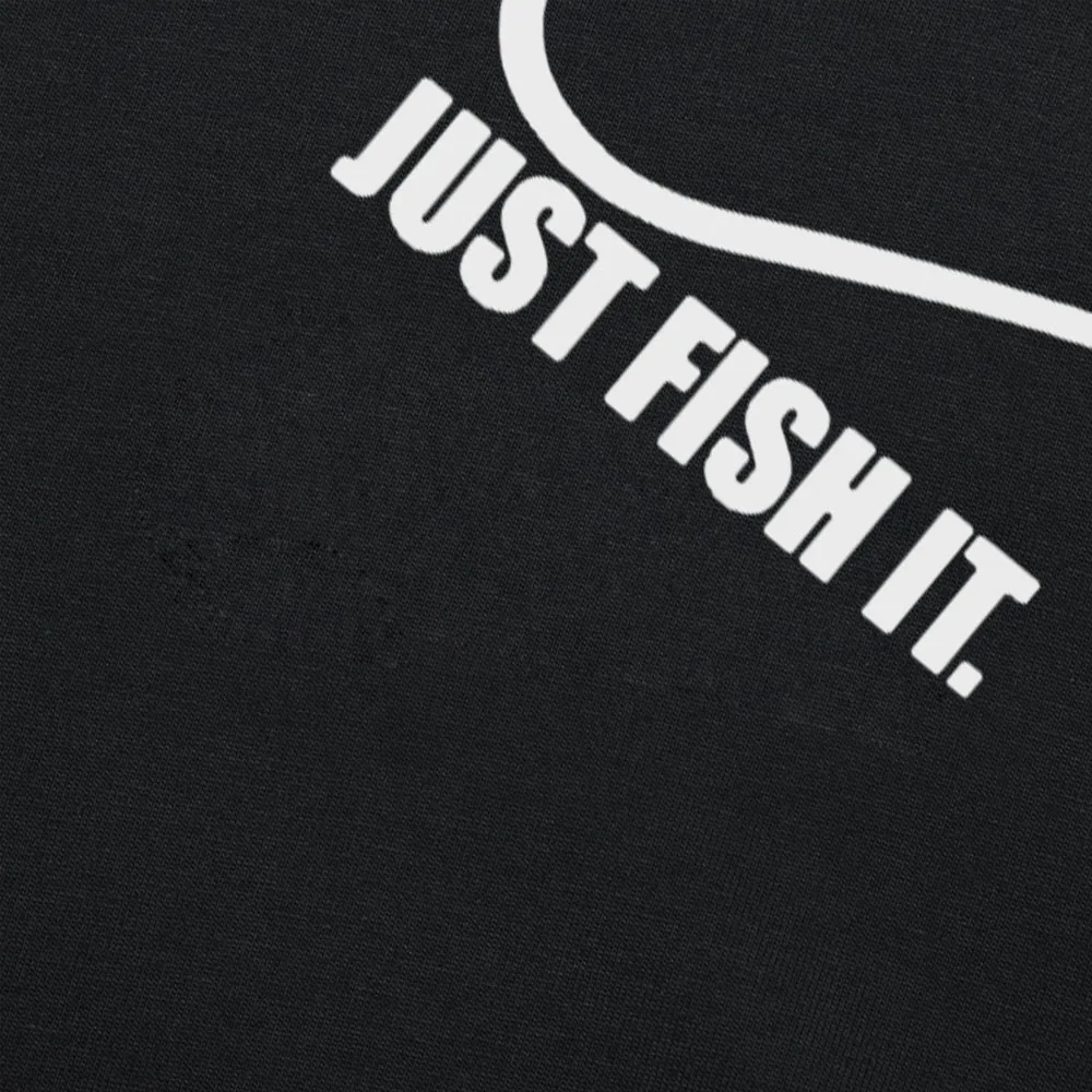 Забавная рыболовная футболка с надписью Love Мужская забавная Just Fish It футболки