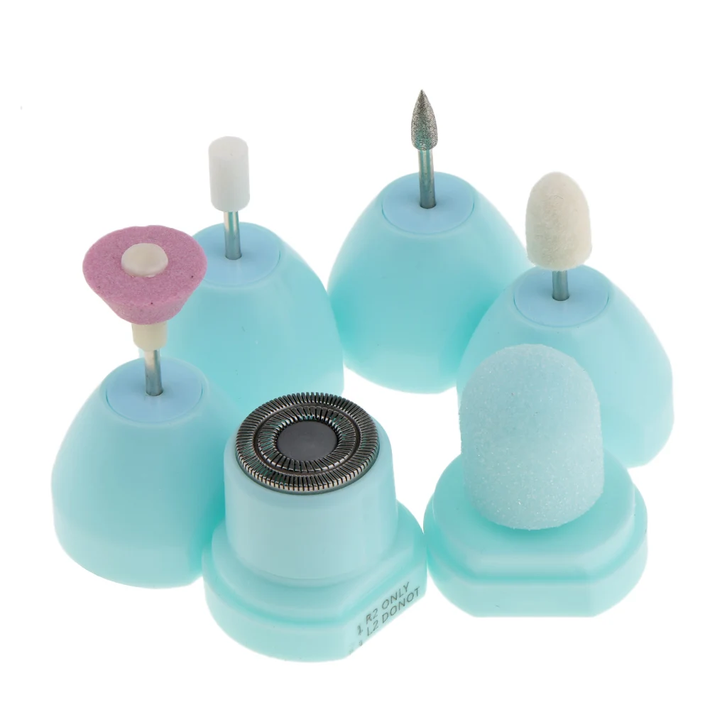 

9 In 1 Electric Nail Buffer Bits Machine Nail Art Grinder Trimmer Set