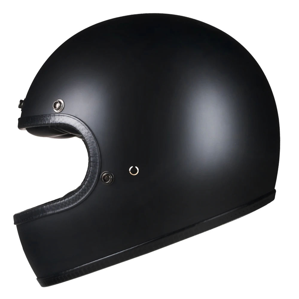 

2021 Vintage cafe racer full face motorcycle helmet retro casco de moto DOT approved Capacete Jet helm Motorbike