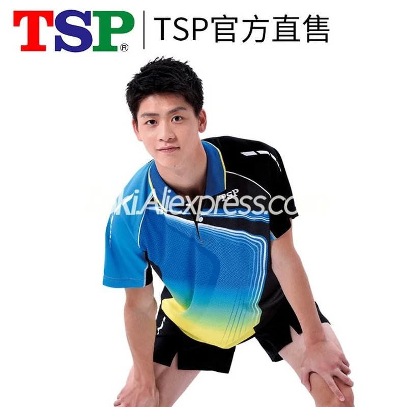 Футболка TSP для настольного тенниса/футболки для мужчин/женщин Одежда для бадминтона и пинг-понга спортивная одежда футболки для настольно... от AliExpress RU&CIS NEW