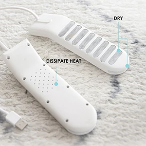 Портативная электрическая сушилка для обуви с питанием от USB дезодорирующая