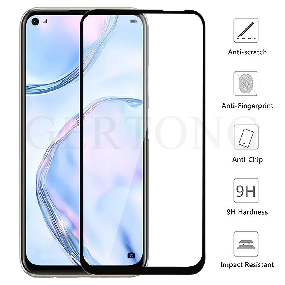 

Закаленное стекло для Huawei P50 P40 P30 Lite E, Защита экрана для huawei P Smart 2020 Plus 2019 P20 Pro Honor 20i 8x, стеклянный чехол