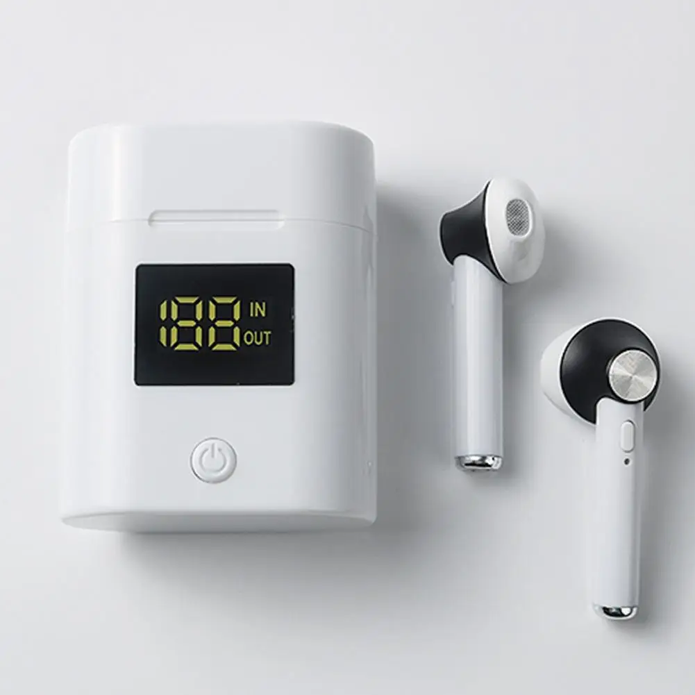 Беспроводные Bluetooth наушники спортивные басовые гарнитура HD стерео беспроводные