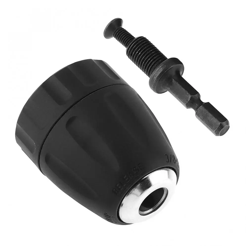 

Самоблокирующийся патрон для дрели 3/8-24UNF 0,8-10 мм, ударный молоток, держатель для сверл с круглой ручкой, шатун