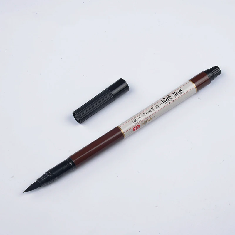 S/L Refillable Calligraphy Pen with Ink Set Brush Art Marker Lettering Pens for Handwriting Painting Outlining Sketching | Канцтовары