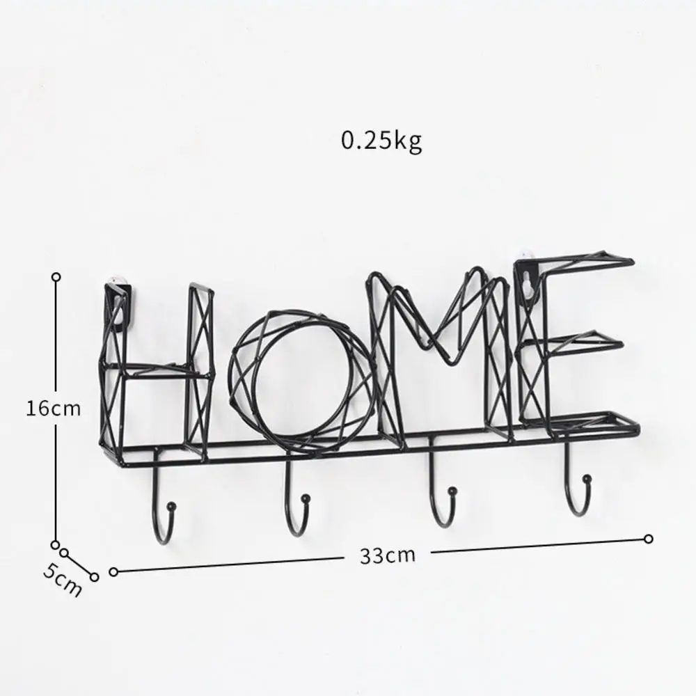 

1 Pcs Fashion Multi-function Kitchen Metal Hook Wall Hanger Coat Hat Racks Holders home decor Accessories
