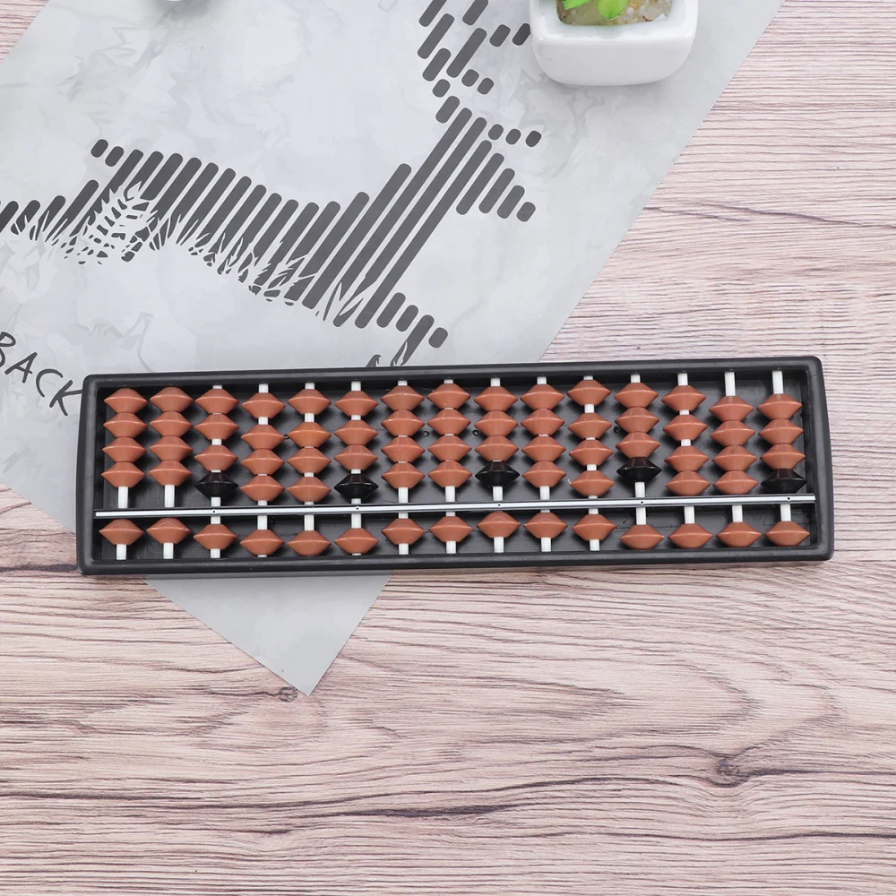 15 цифр Abacus арифметические счеты соробан инструмент для обучения математике|Юный