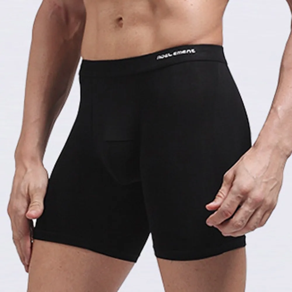 

Men's Gym Mid-Ris Tights Quick Drying Underwear Fitness Boxers Compression Shorts Sports Training Jogger Jogging Leggings