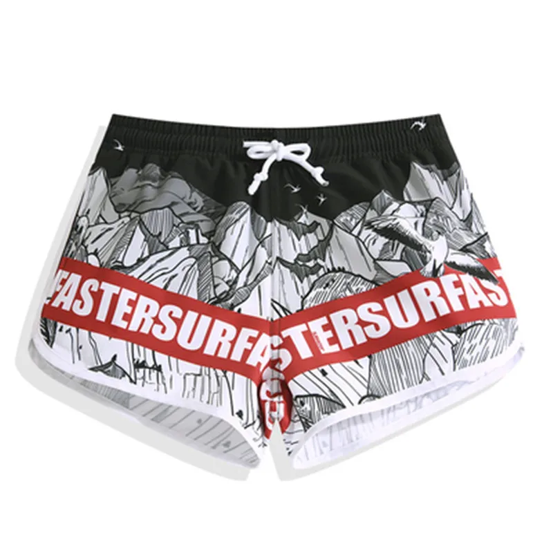 

Men's Beach Pants Shorts Swimming Hot Spring Vacation Loose quick-drying Fashion 2021 Summer New Products