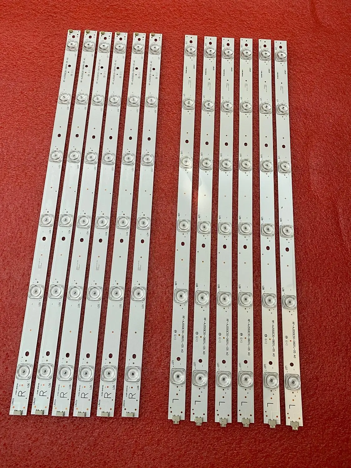 12 шт. светодиодный Подсветка бар для Sharp LC-55CUG8462E LC-55CUG8462K LC-55CUG8462KS LC-55CUG8461K LC-55CUG8461KS