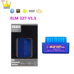 

Мини-сканер ELM327 V1.5 PIC18F25K80 OBD2 считыватель кодов ELM 327 1,5 OBD Bluetooth диагностический сканер V1.5 25K80 чип для Android