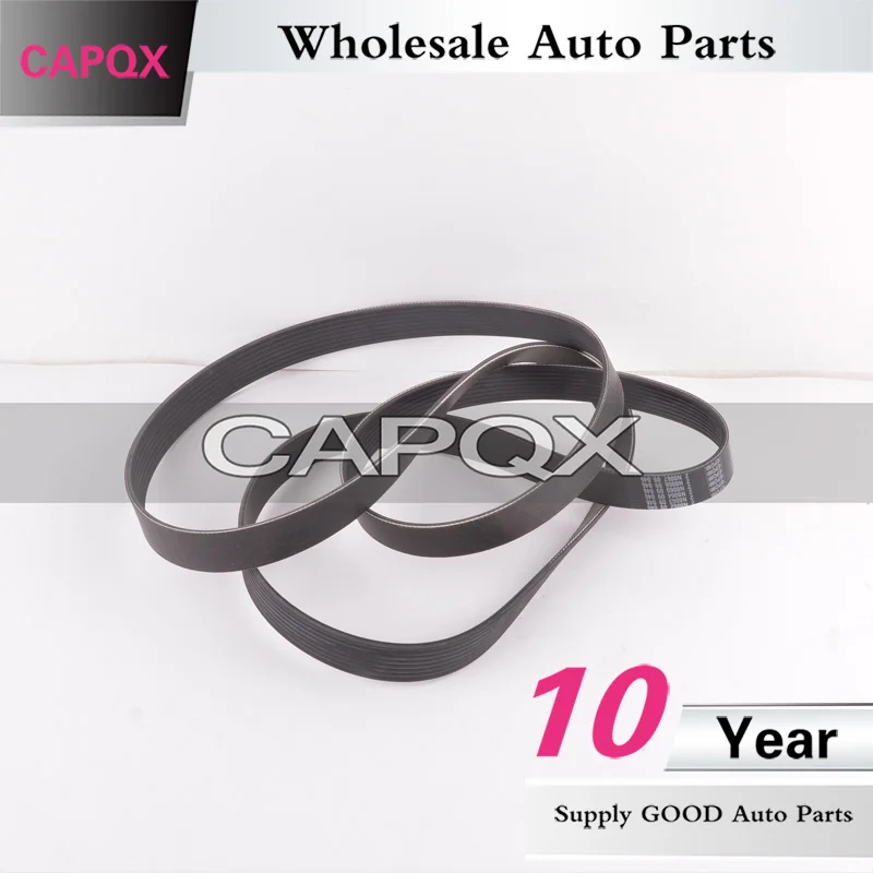 Ремень вентилятора генератора CAPQX для TOYOTA Land Cruiser Sequoia Tundra LEXUS GX460 LX570 90916 02680 A2023