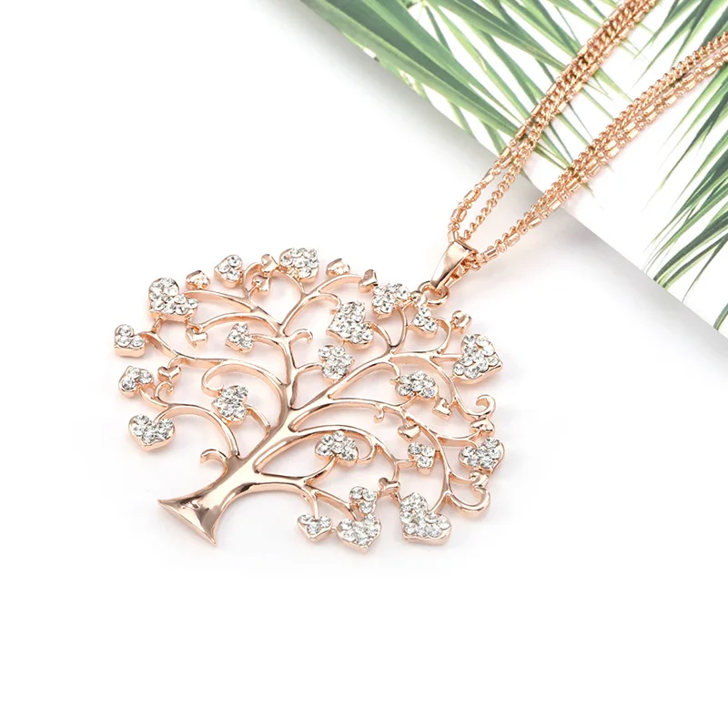 SA SILVERAGE ожерелье в виде дерева жизни творческие взрывы высокого качества любовь