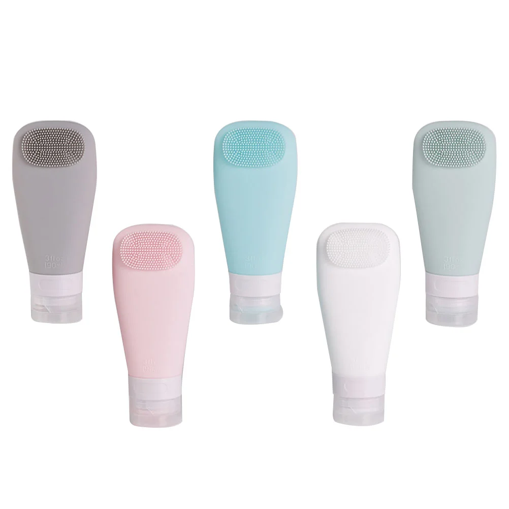 

5 шт., герметичные контейнеры для туалетных принадлежностей