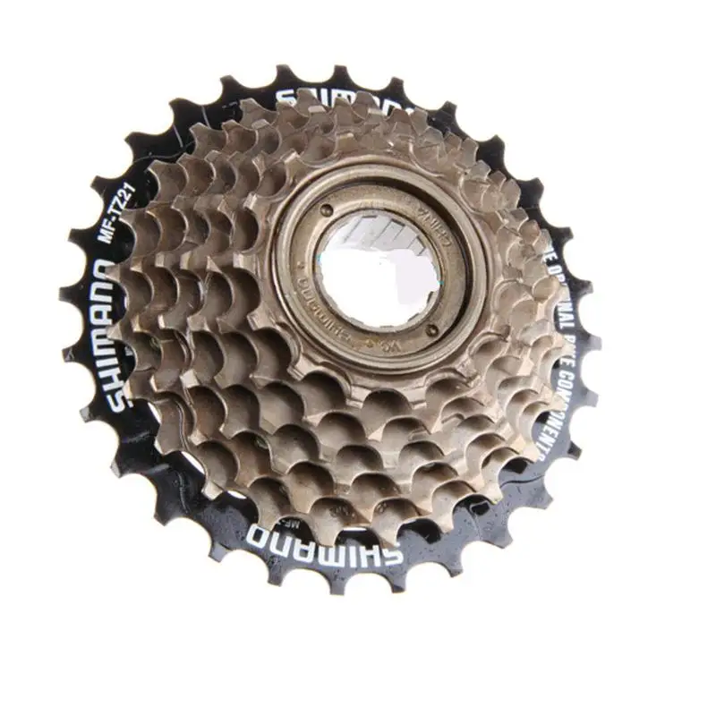 SHIMANO MF-TZ21 велосипеды Freewheel 7 скоростная кассета свободного хода велосипеда 14-28T для