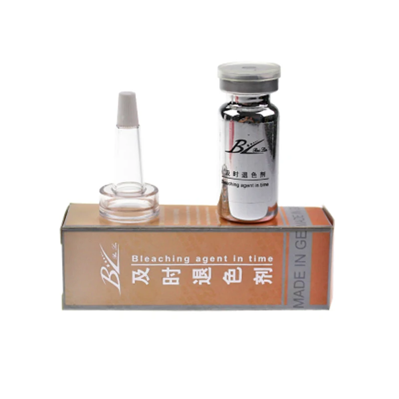 2 шт. отбеливающий агент во времени жидкий используется для бровей губ