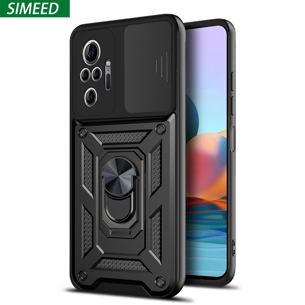 Чехол для Redmi Note 10 Pro 9S 9 8 защита объектива камеры слайдер-чехол Xiaomi Mi 11 Lite POCO F3 X3 NFC 9A