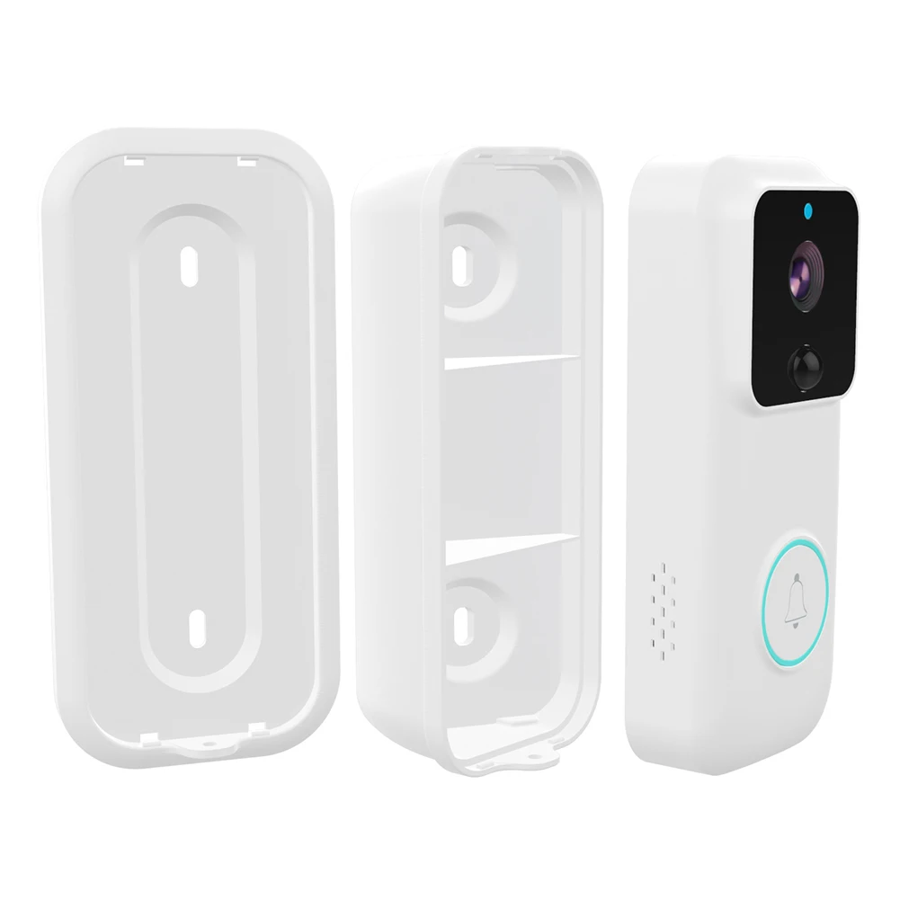 

Smart Doorbell Wireless WiFi 1080P Remote Monitoring Video Voice Two-way Intercom Anti-theft Video Doorbell TT-best