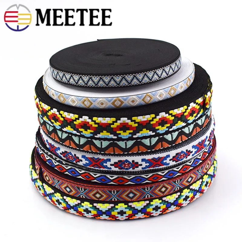 Meetee 10 метров Этническая Вышивка Кружева тесьма одежда обувь ленты аксессуары DIY