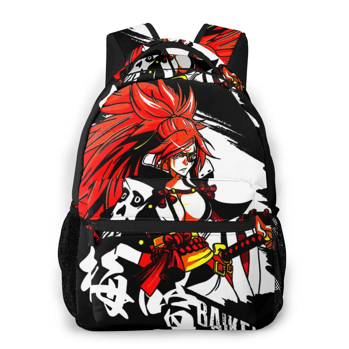 

2020 Back To School Street Warrior Cool Kawaii Cool Backpack School Boy Girl Guilty Gear Travel Backpack