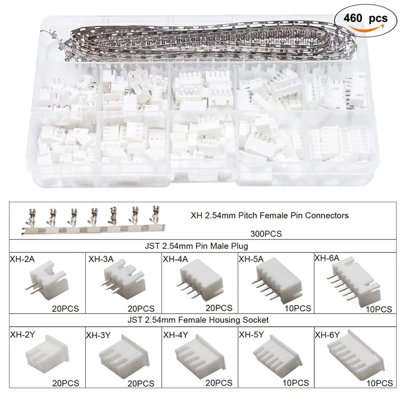 

Crimping Tool Crimping Pliers XH2.54 SM Plug Spring Clamp Crimping Pliers for JST ZH1.5 2.0PH 2.5XH EH SM Servo Connectors