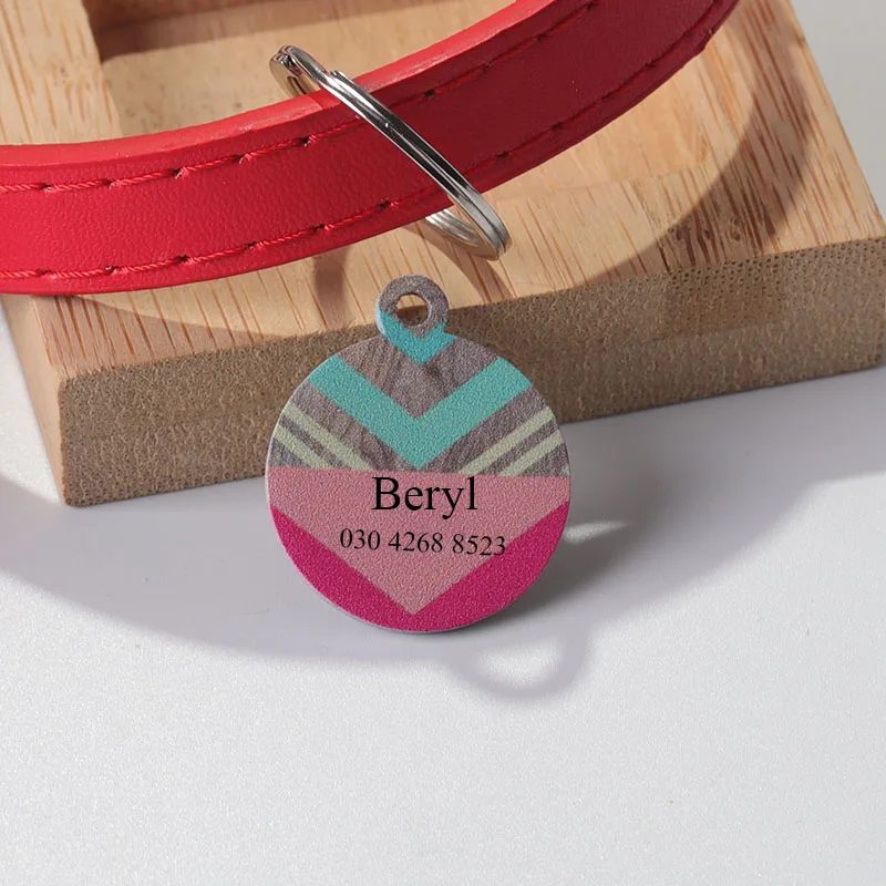 

Personalized anti-lost dog ID tags, dog and cat collar accessories, stainless steel bone/claw ID tags