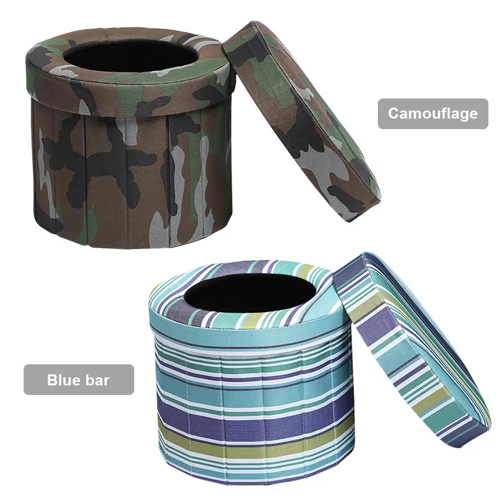 

Portable Folding Toilet Mobile Camping Toilet Outdoor Commode Urine Bag Self-driving Hiking Tripstravel Toilet Hiking Long Trip