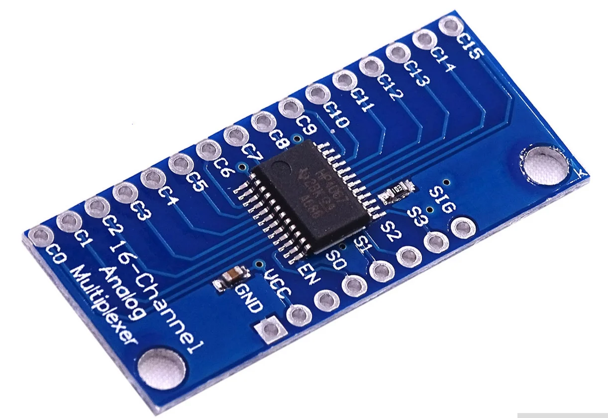 

LTRIG custom 1Pcs Smart Electronics CD74HC4067 16-Channel Analog Digital Multiplexer Breakout Board Module