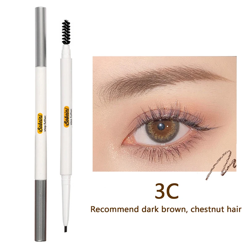 

Double Head Sweat Eyebrow Pencil Prevention Novice Student Natural Fine Trenchantly Eye Brow Pen