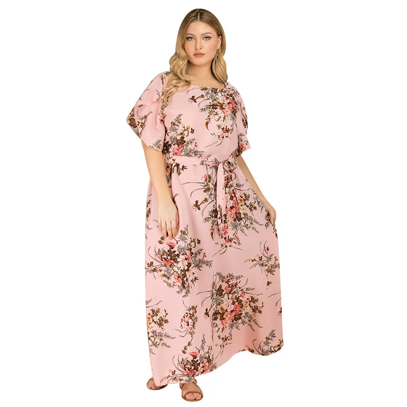 Европейский Стиль платье для женщин 2020 летнее с юбкой-годе длинным рукавом из