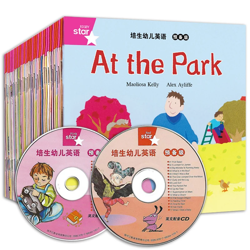 35 шт./лот Детская английская клавиатура с аудио компакт-дисков От 0 до 6 лет