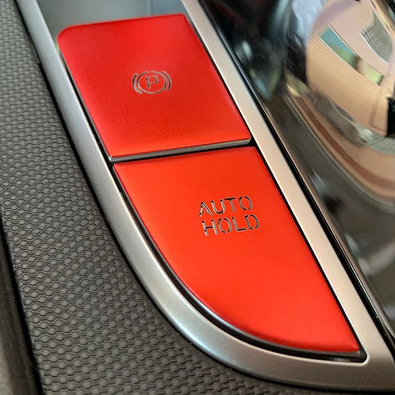 4 шт. Шестерни позиции Кнопка Ручного Тормоза декоративная накладка для Elantra 2021