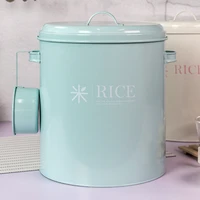 10kg rice storage box for home kitchen organizer flour rice powder container large capacity grain cereal dispenser food bucket