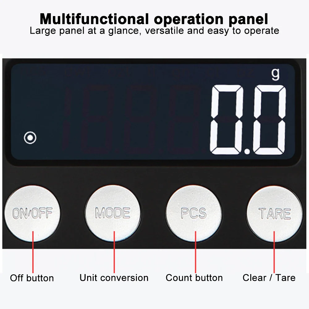 Электронный мини ЖК цифровые весы для драгоценных камней выполненные из