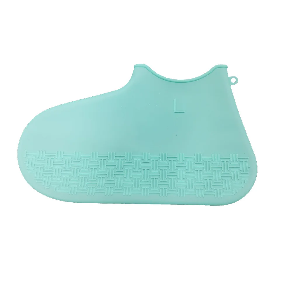 Silicone waterproof shoe cover 2021 new silicone rain boot cover, anti-fouling, non-slip, thick and wear-resistant silicone shoe