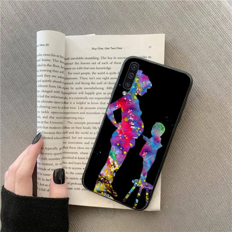 

Fashion mama of girl boy mom baby Phone Case For Samsung galaxy S 9 10 20 A 10 21 30 31 40 50 51 71 s note 20 j 4 2018 plus