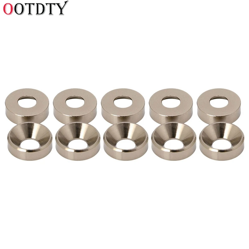 

OOTDTY 2018 Fashion New Aluminum Alloy M2 M3 M4 M5 Anodized Countersunk Head Bolt Washers Gasket