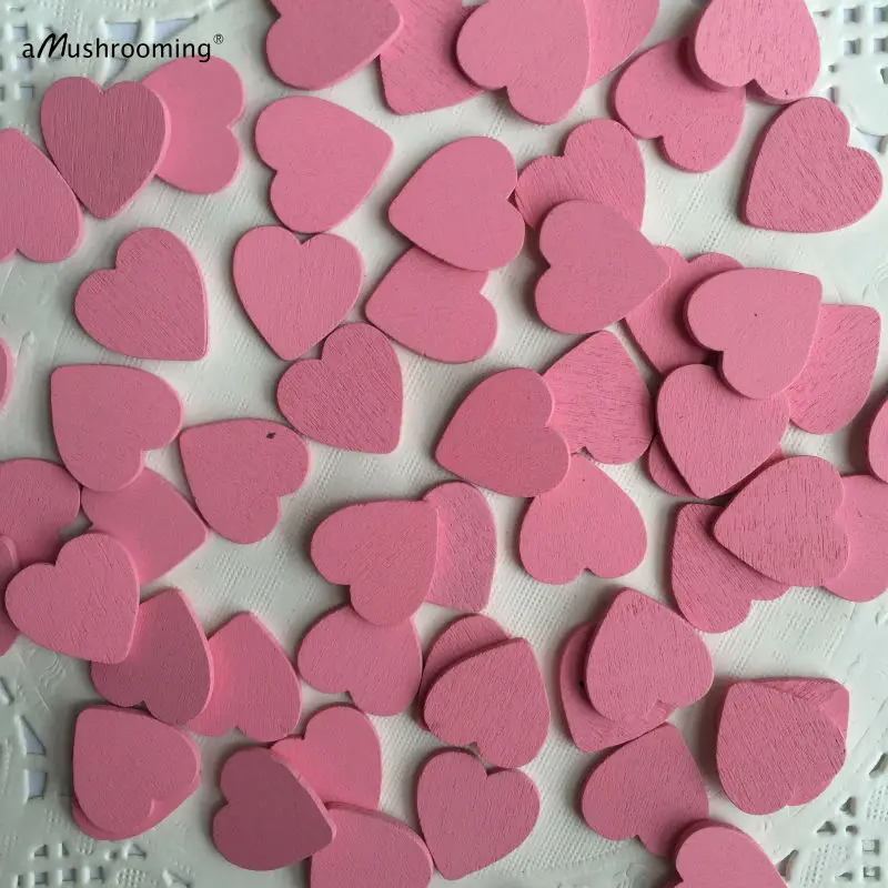 pink hearts Бамбуковые сафари панды колышки-50 джунглей вечерние мини-прищепки-Бамбуковые вечерние панды на день рождения деревянные колышки-панда детский душ Декор Зеленые Вечерние - Цвет: pink hearts