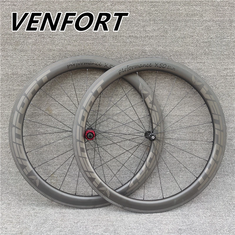 Венфор SLCarbon Road Bike Wheel прямой тягой с низким сопротивлением керамическая ступица