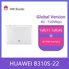 Разблокированный Wi-Fi Модем Huawei B310 B310s-22 150 Мбитс 4G LTE CPE с антеннами pk b315 b310s