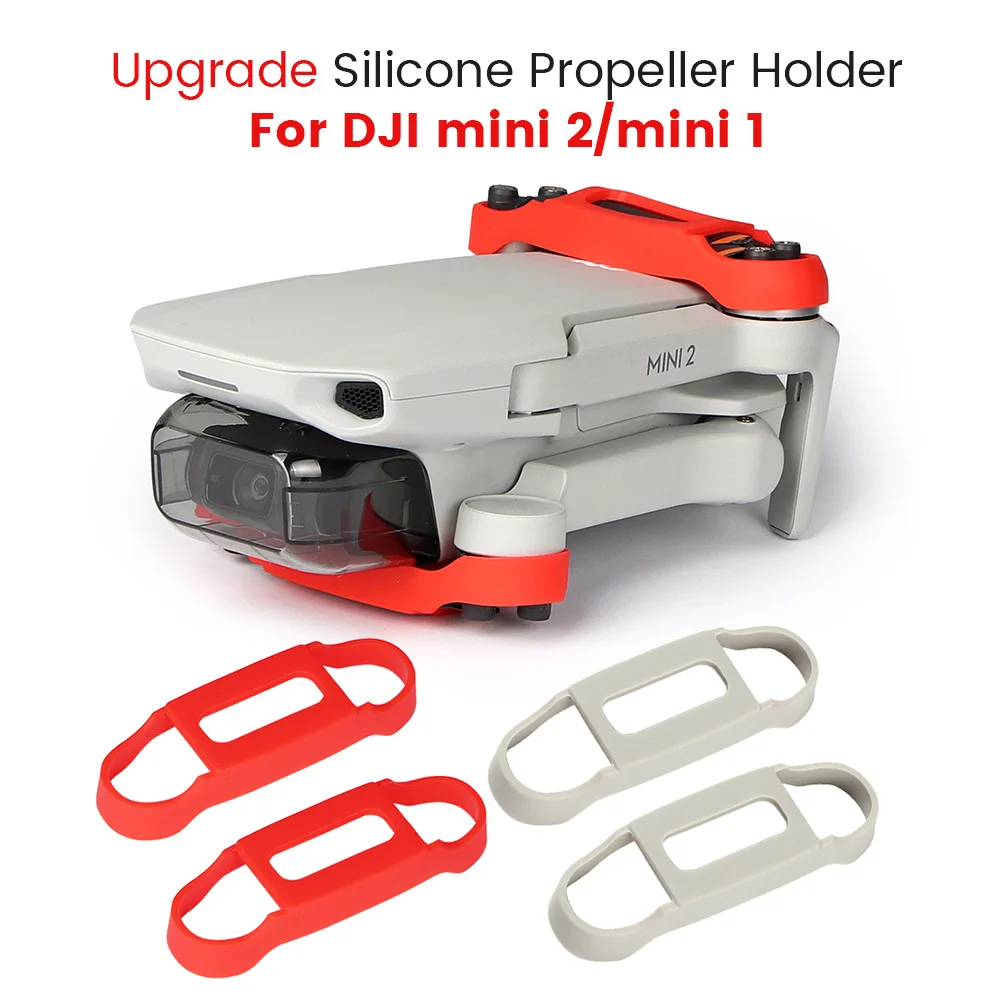 Новый обновленный силиконовый держатель пропеллера DJI Mini 2 фиксирующие