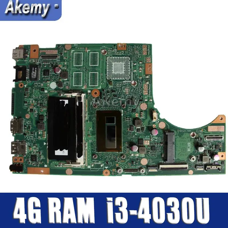 

Amazoon TP500LA/TP500LN Laptop motherboard For Asus TP500LA TP500LD TP500LN TP500L TP500 Test original mainboard 4GRAM I3-4030U