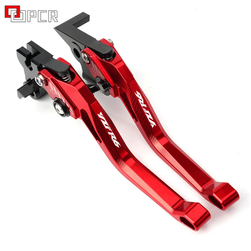 Аксессуары для мотоциклов YAMAHA YZF R6 YZF-R6 YZFR6 2005-2011 2012 2013 2014 2015 2016 Регулируемые рычаги