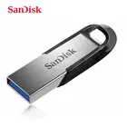 USB-флеш-накопитель SanDisk 16 ГБ 32 ГБ 64 ГБ 128G 256G CZ73 150 МБс. USB 3,0 ULTRA FLAIR, флеш-накопитель