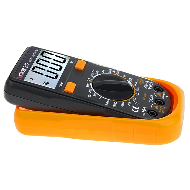 Цифровой мультиметр VICTOR VC201/202/203 универсальный измеритель напряжения