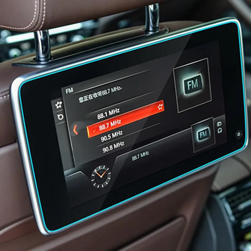 Автомобильный Центр Conole GPS навигационный экран Закаленное стекло пленка для BMW 5