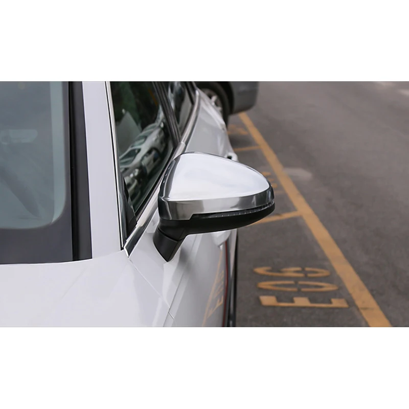 Автомобильные аксессуары 2x хромированная Дверь Зеркало заднего вида декоратор